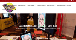 Desktop Screenshot of aaacaricatures.com